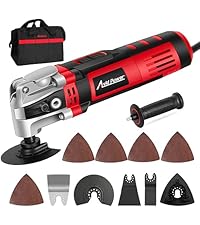 630W 5.3 Amp Wood Router Tool with Fixed Base Compact Router for Woodworking, 35,000 RPM, 1/4" collet & 5 Trim Bits, Straight & Roller Guide, 2 Wrenches and Carbon Brushes -.com