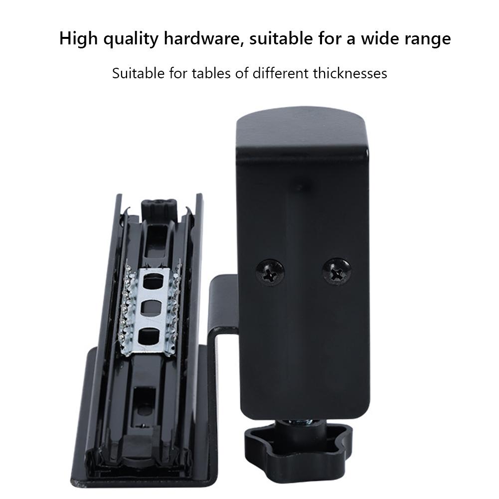 [Pull Out Computer Drawer] Adjustable Keyboard Tray | Acrylic Slide-out Under Desk, No Installation NEW