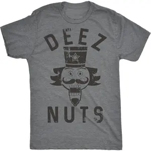 [1]Funny Christmas Nutcracker Humor Graphic T-Shirt Holiday Pun Tee[good graphic tees] Viral Christmas Graphic Tee Retro Y2K Holiday Meme Shirt Funny Quote Casual Streetwear Unisex Top Trendy Gift Idea Everyday Wear