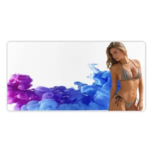 Beauty Pattern Mouse Pad, 1 Count Rectangle Gaming Mouse Pad, Anti-slip Rubber Base Mouse Mat for Work, Gaming, Office Desk Mat