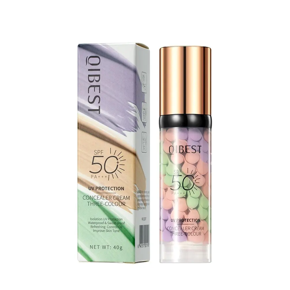 3-In-1 Color Correcting Face Serum + Primer SPF 50 Pa+++, Oil Control, Refreshing, Matte Finish, & Tones
