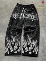 Black-LOS ANGELES-Flame