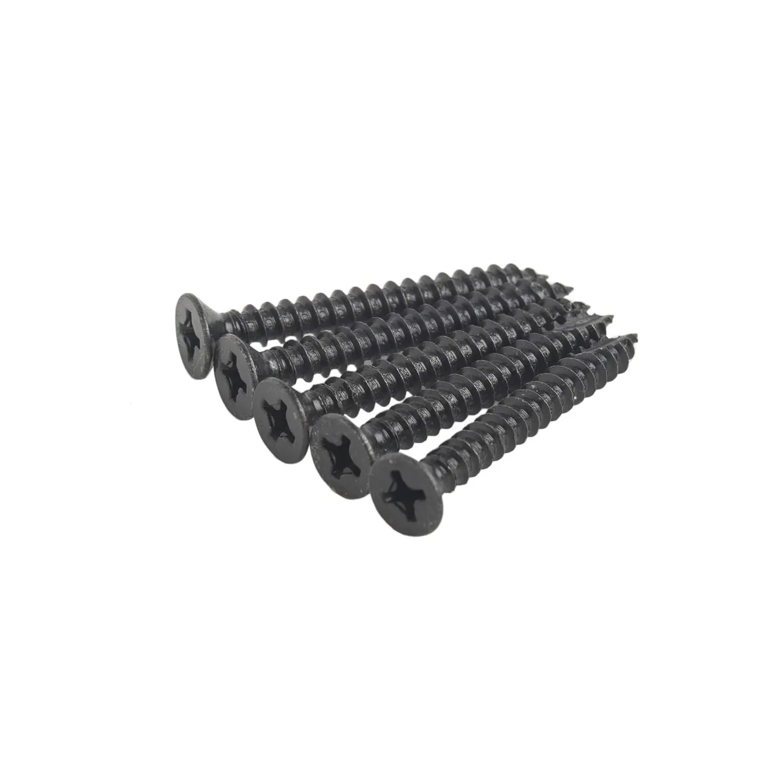 Oil Rubbed Bronze Steel Screws, 9x1.5 in, for Doors and Cabinets, 24-Pack