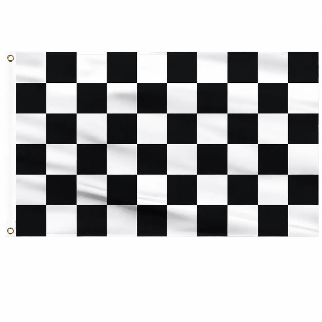 Large 3x5 Foot Double-Sided Checkered Flag with Reinforced Brass Grommets — Premium Polyester Racing Banner for Motorsport Events, Garage Decor, Outdoor Garden Display, and Indoor Themed Parties