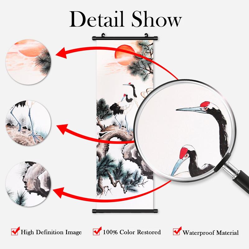 Landscape Pattern Hanging Painting, 1 Count/5 Counts Modern Casual Wall Hanging Decoration, Wall Art Decor for Home Living Room Bedroom Office, Home Decor