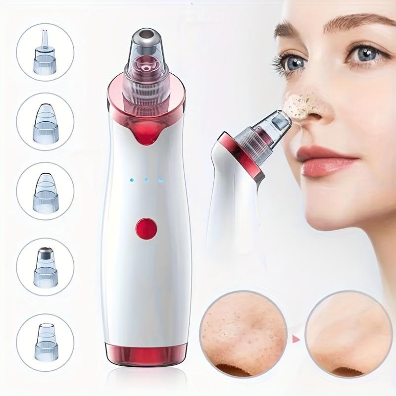 Blackhead Suction Device, Electric Small Bubble Visualization Pore Cleaner, And Facial Device, Deep Cleansing,Handheld Device, Modern Skincare Gadget, Highquality Build, Safe for Light Beige, Pore Vacuum, Blackhead Extractor,Skincare Enthusiasts