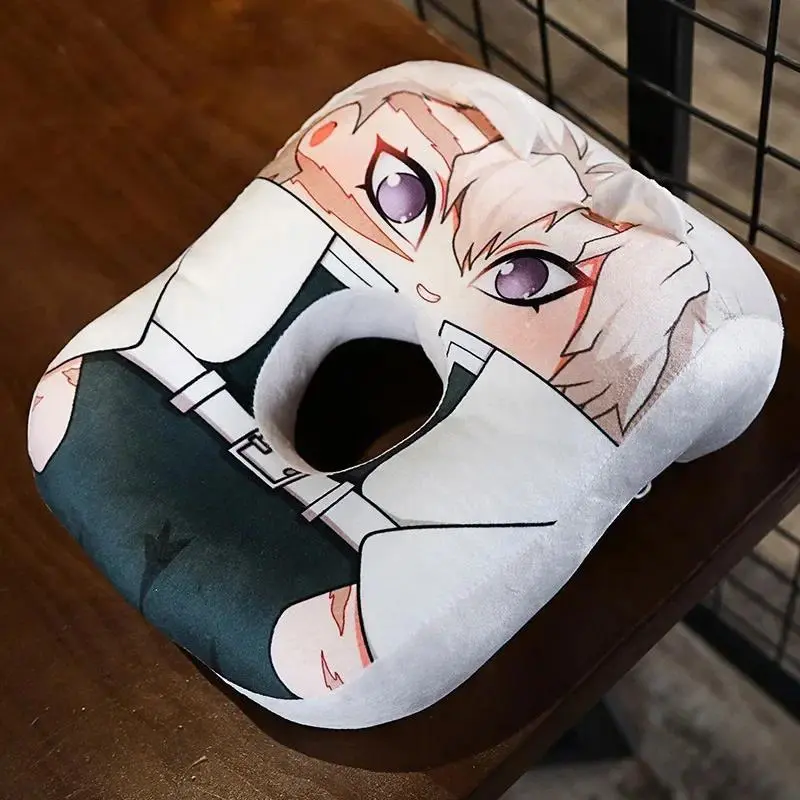 Plush Stuffed Massage Pillows Kimetsu No Yaiba Dakimakura Kawaii Anime Neck Pillow Cute Tanjirou Nezuko Cushions