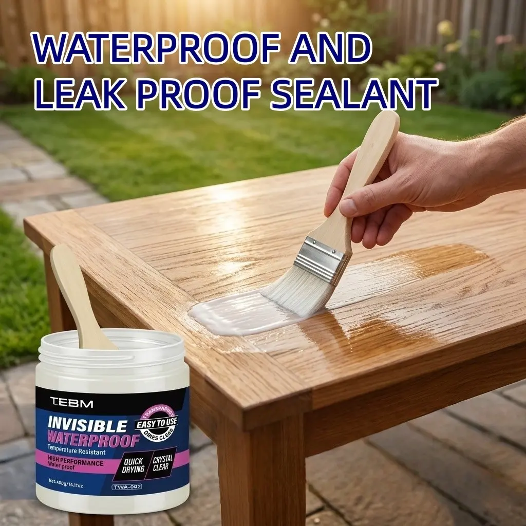 Waterproof Sealant Paste Fast Drying Leak Repair Seal Patch Anti-Crack Durable Filler For Roof Bathroom Balcony Wall Floor Indoor Outdoor Household DIY Leak Fix