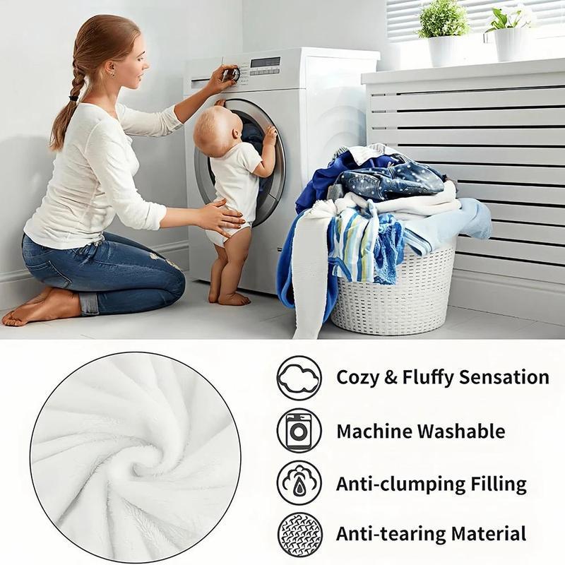 Luxury Comfort Soft Plush Blanket D-Denim for Sofa Fashion Living Room Office Bedroom Travel Gift Single-sided T-Tears Printed