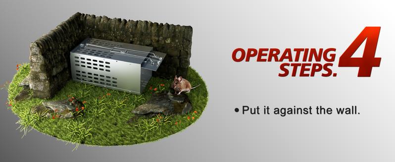 Humane Trap Live Mouse Trap Indoor Catch and Release Animal Cage Multi Large Bait Outdoor Reusable Chipmunk Mice Voles Rodent That Work (1)