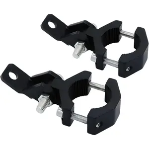 2 count  Headlight Bracket, Heavy-Duty Motorbike Tube Clamp Turn Signal Mounting Compatible with UTV ATV Fits 0.85-1.25" Roll Bar