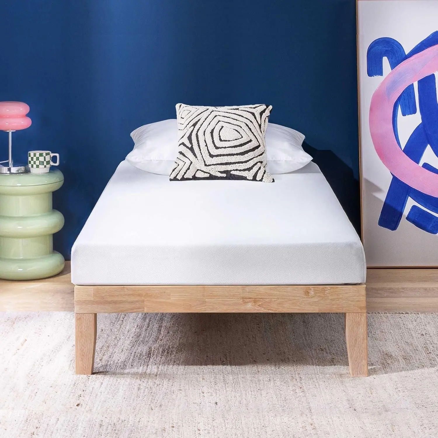 5 Inch Memory Foam Mattress, Medium Firm, Cooling Gel Infused, Certified Safe Foams & Fabric, Mattress in a Box, Twin