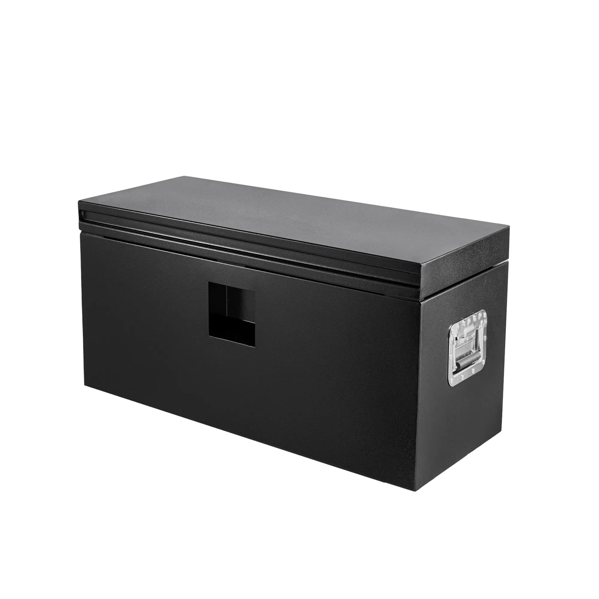 Heavy-Duty Truck Bed Tool Box - 15x15-Inch, Patent Lid, Dual Rods, Weatherproof Lockable Box, Multi-Size (30,36,48-Inch Lengths), Black Textured Finish
