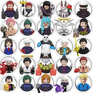 2026 hot item WM6139 WM6140 WM6149 WM6202 WM6201 Jujutsu Kaisen Building Blocks Mini Action Figure Itadori Yuji Gojo Satoru Ryomen Gifts Toys