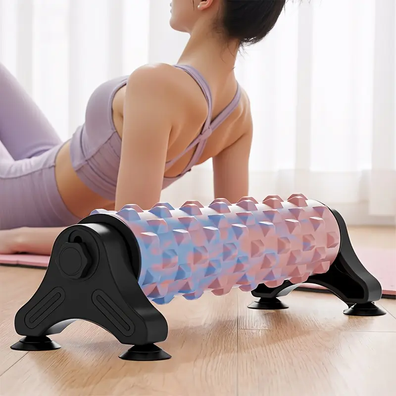 Adjustable Foam Massage Roller, Muscle Relaxer for Back, Legs, Calves, Yoga, Pilates Recovery, Portable Home Fitness Device, Relief Roller