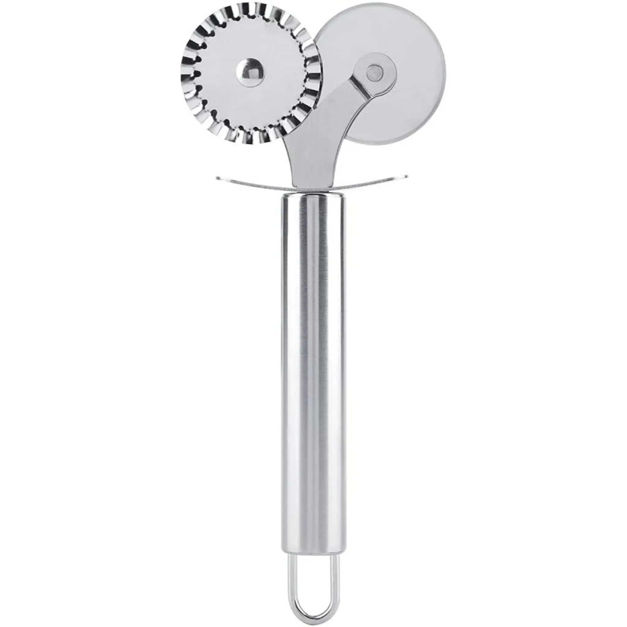 1/2/3pcs,Stainless Steel Pizza Cutter, 6.89inch Kitchen Pizza Wheel with Non-Slip Handle Pizza Wheel Cutter for Home Kitchen Use Easy Cutting