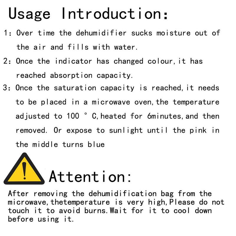 Car Dehumidifier Bag, Reusable Car Dehumidifier, Car Interior Moisture Absorber, Dashboard Dehumidifier, Car Condensation Remover