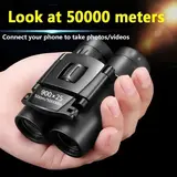 High Definition Binoculars - 900x25 Compact Foldable Metal Body, BAK4 Prisms, Low Light Capability, Superior Light Transmission, Crystal-Clear Views, Detailed & Immersive Viewing, for Hunting, Outdoor Adventures,outdoorfun