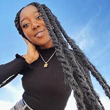 THE WELL KEPT 24 inch Grey ngy Afro Twist Hair 3 packs Pre-Separated Kinky Marley Twist Braiding Hair Soft Pre-fluffed Synthetic Crochet Hair Extensions for Butterfly Locs ng Twist Passion Twists