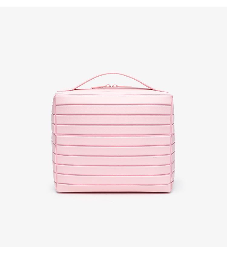 Foldable Waterproof Toiletry Bag – Large Capacity Travel Organizer (8.5x7.5x5.9 Inches) | Compartments for Cosmetics, Toiletries & Essentials – Lightweight, Durable & Spill-Proof