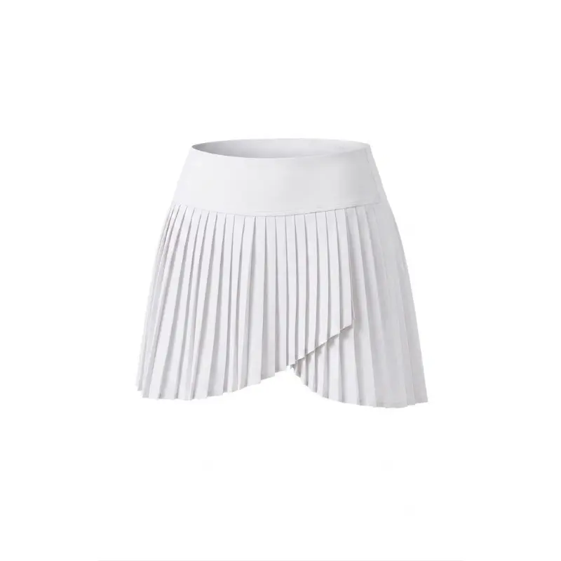 Spring/Summer Sports Pleated Skirt, Badminton Sports Short Skirt, Breathable Anti-Exposure Tennis Skirt for Running and Yoga, Outdoor