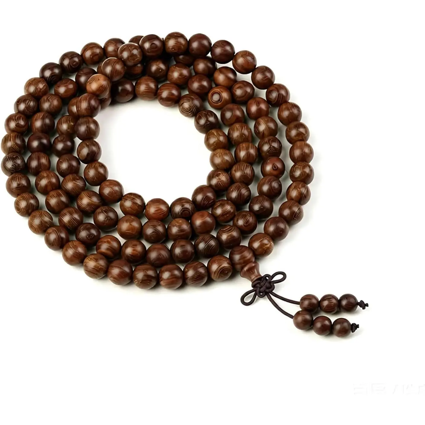 Unisex  Silkwood Tibetan Buddhism Meditation Prayer Bead Necklace Japa Mala Beads Bracelets