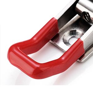 6-Pack 330Lbs Metal Toggle Latch Clamp with 24 Screws Quick Release for Tool Box Storage & Organizing High-Quality Galvanized Iron Anti-Rust Anti-Corrosion