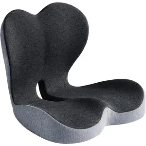 Ergonomic Seat Cushion, L-Back Pillow for Office Chair, Car Seat & Home, Pressure Relief Cushion for Driving & Long Sitting