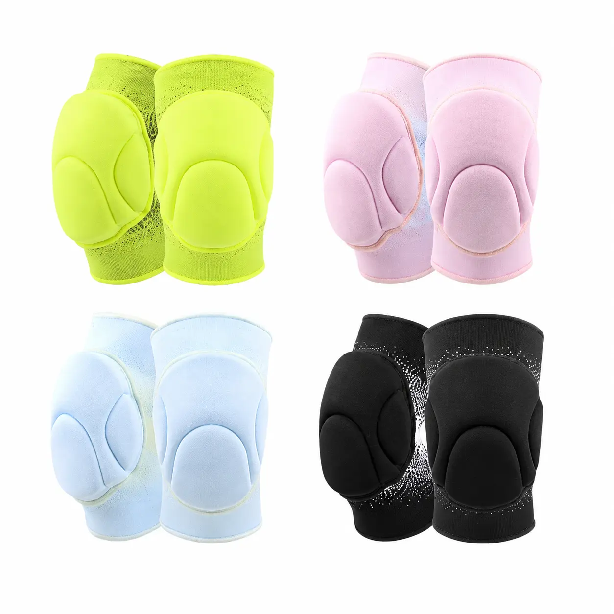 Heavy-Duty Volleyball and Fitness Elbow and Knee Protection Set – Padded Impact-Resistant Guards for Training, Dance, Gym Workouts, and Fall Prevention – Breathable, Adjustable, Dual-Joint Support Gear