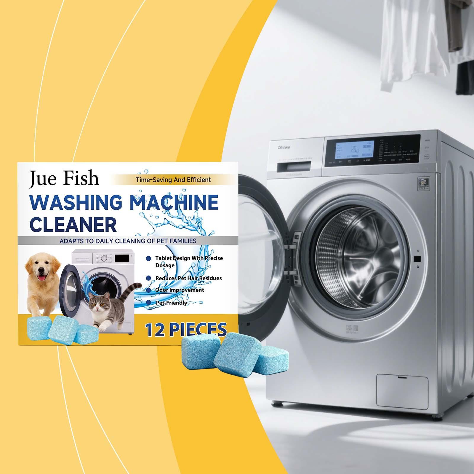 Washing machine cleaning tablets, daily cleaning, multi model washing machines, stain removal, deodorization, refreshing care agents