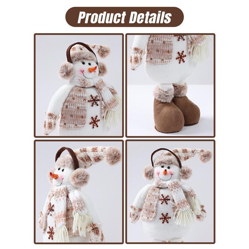 Telescopic Christmas Doll Merry Christmas Decorations For Home 2025 Christmas Ornament Xmas Navidad Noel Gifts New Year 2026