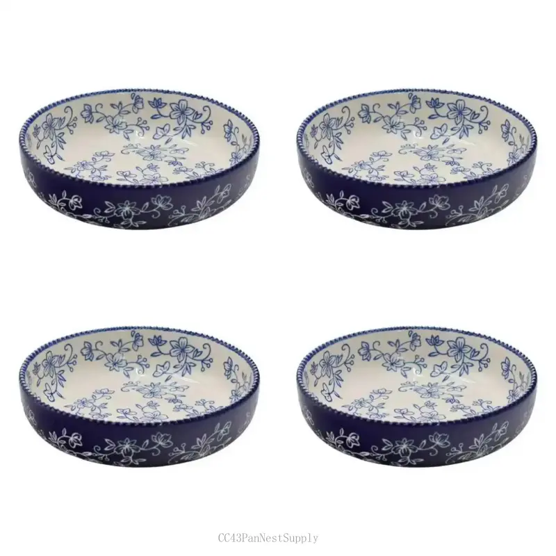 Set of (4) 32-oz Shallow BowlsCC43PanNestSupply