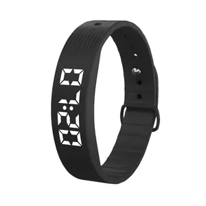 Vibrating Alarm Wristband Smartwatch Sports Bracelet Silent Vibrating Timer 8 Alarms Daily Organizer Timer for Kids Adults activity