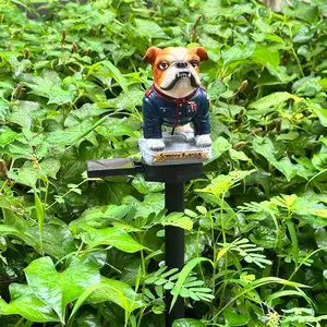 Devil Dog Solar Garden Light, Enhance Your Garden Ambiance, Ideal for Pathways, Flower Beds, Patios, Lawns, Seasonal Landscapes