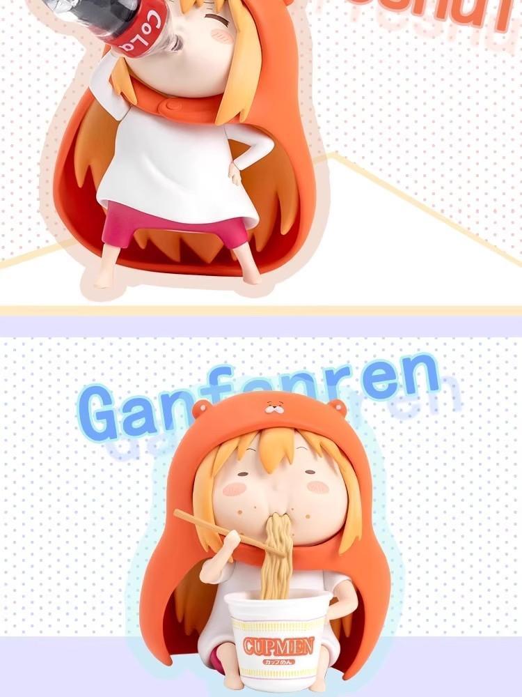 New Genuine Himouto! Umaru-Chan Blind Box Mini Toys Doma Umaru Figure Taihei Doma Mystery Box Instant Noodle Toppers Gift Toy