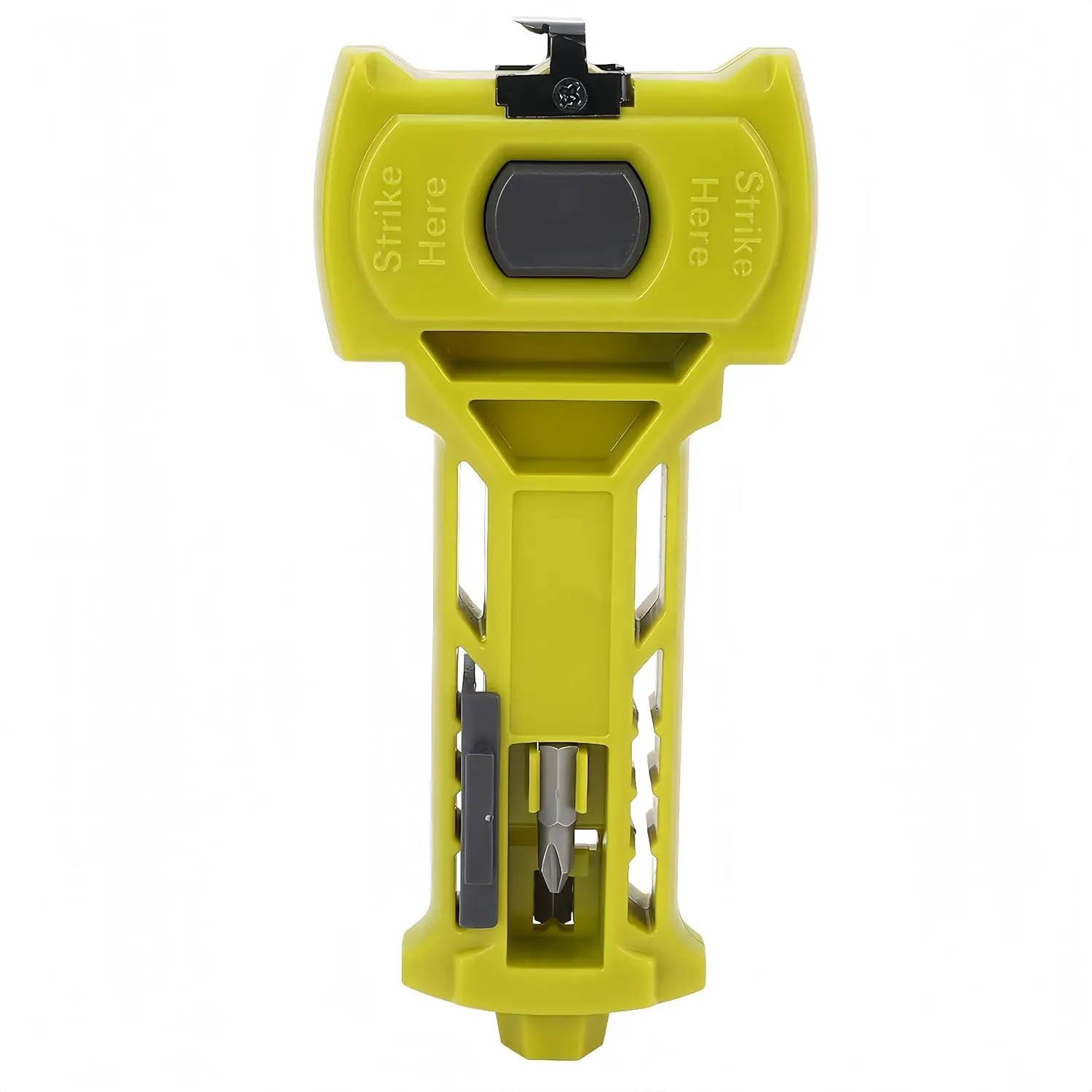 Door Latch Mortise Tool, Scoring and Chiseling Kit for Square and Round Latch Installation on 1 3/8 in.and 1 3/4 in.Doors, Green