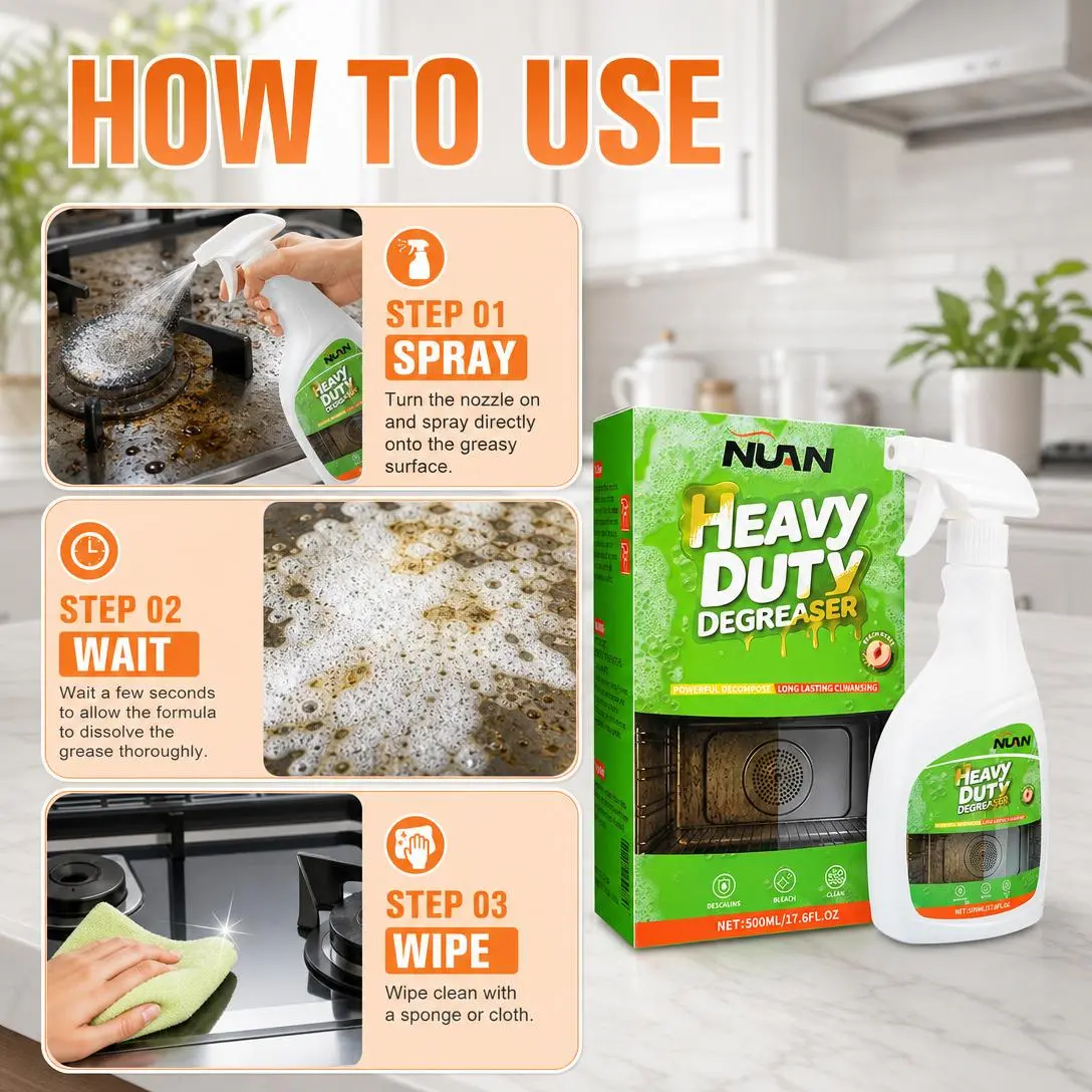 How to Use Heavy Duty Kitchen Degreaser