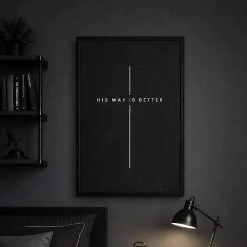 Christianity Faith waterproof canvas wall art exquisite poster  bedroom dorm gaming room office classic print unique wall art decoration life canvas wall art aesthetic room decor gift funny print design