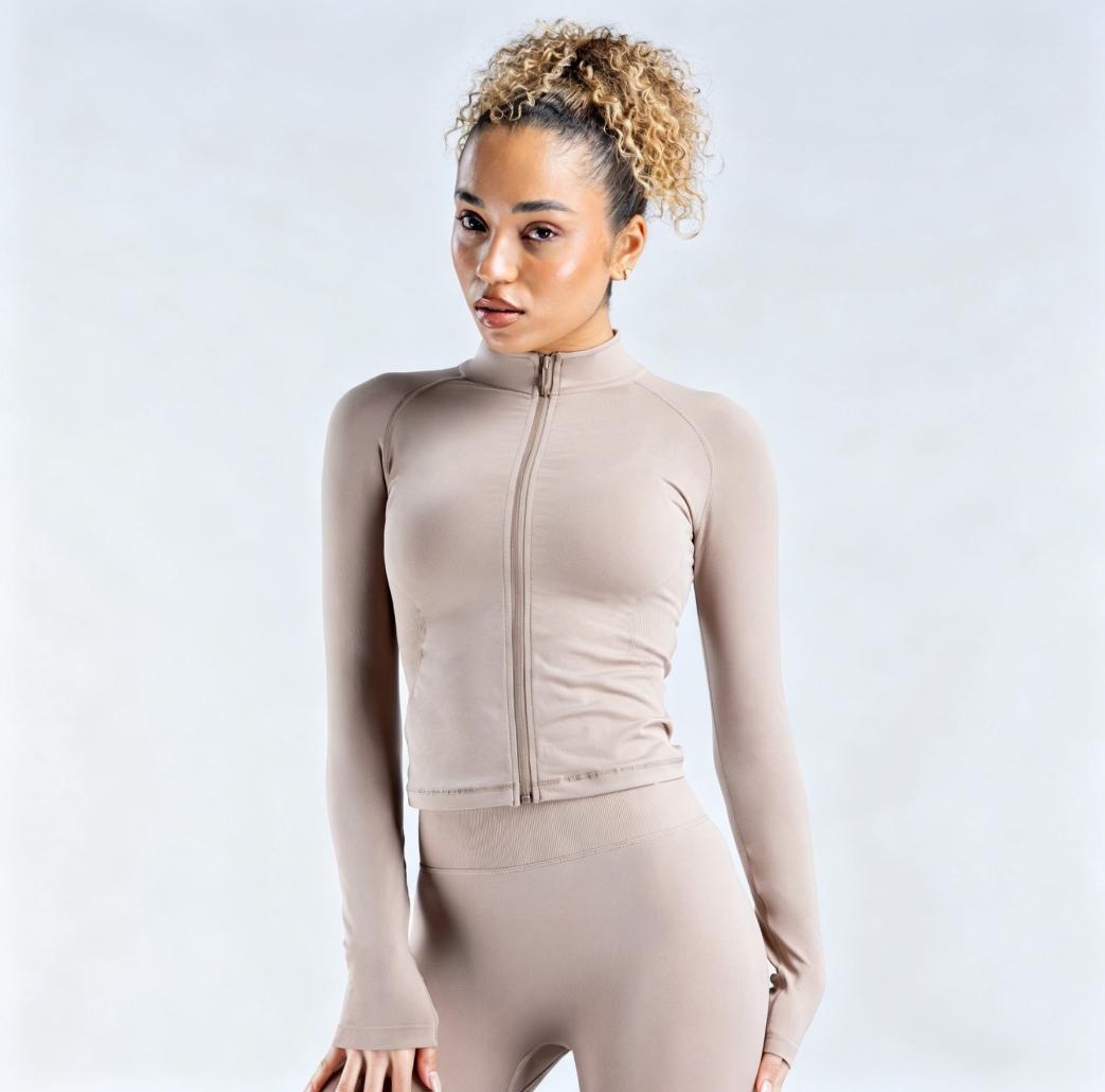 Viral Butterluxe Seamless Zip Up Gym Jacket | Women's Cropped Workout Top | 2026 Trending Athleisure Jacket For Yoga Pilates Viral Butterluxe Seamless Zip Up Gym Jacket | Women's Cropped Workout Top | 2026 Trending Athleisure Jacket For Yoga Pilates
