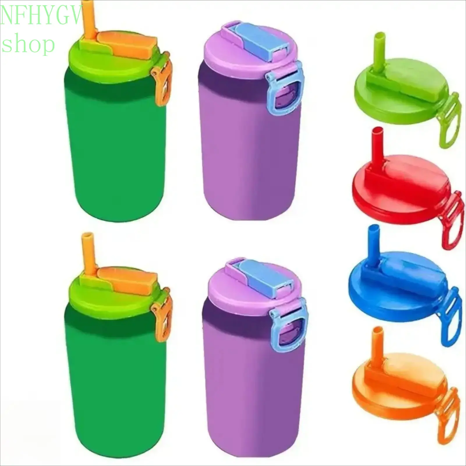 Solid Plastic Reusable Anti-Spill Can Lid Featuring A Straw Opening, Practical Drink Cover Accessory For Daily Soda, Beer And Energy Drink Consumption