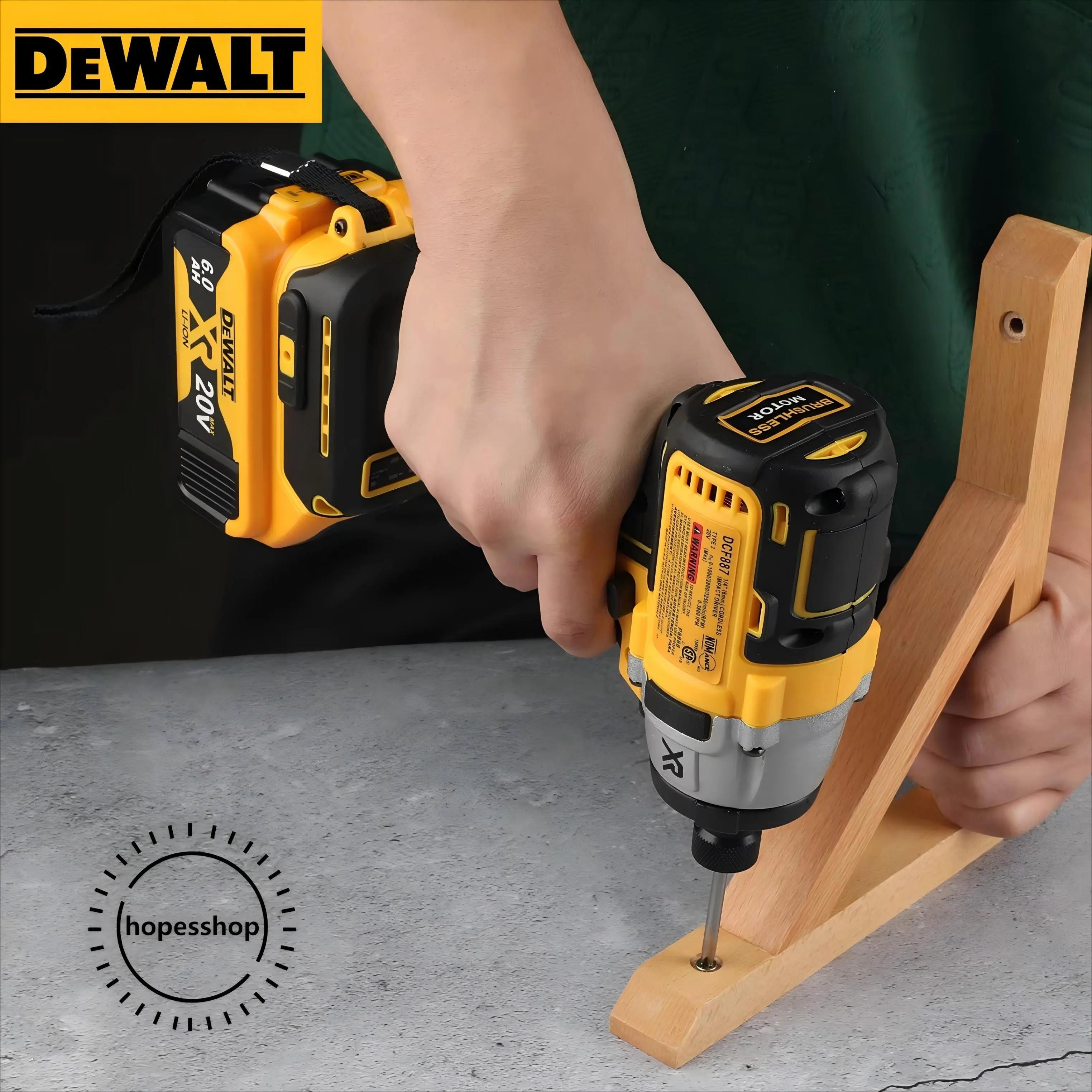 Dewalt DCF887 Brushless Impact Driver, Fastening for Framing and Cabinetry, 3-Speed Precision Drive Tool with LED Ring Light Dewalt DCF887 Brushless Impact Driver, Fastening for Framing and Cabinetry, 3-Speed Precision Drive Tool with LED Ring Light