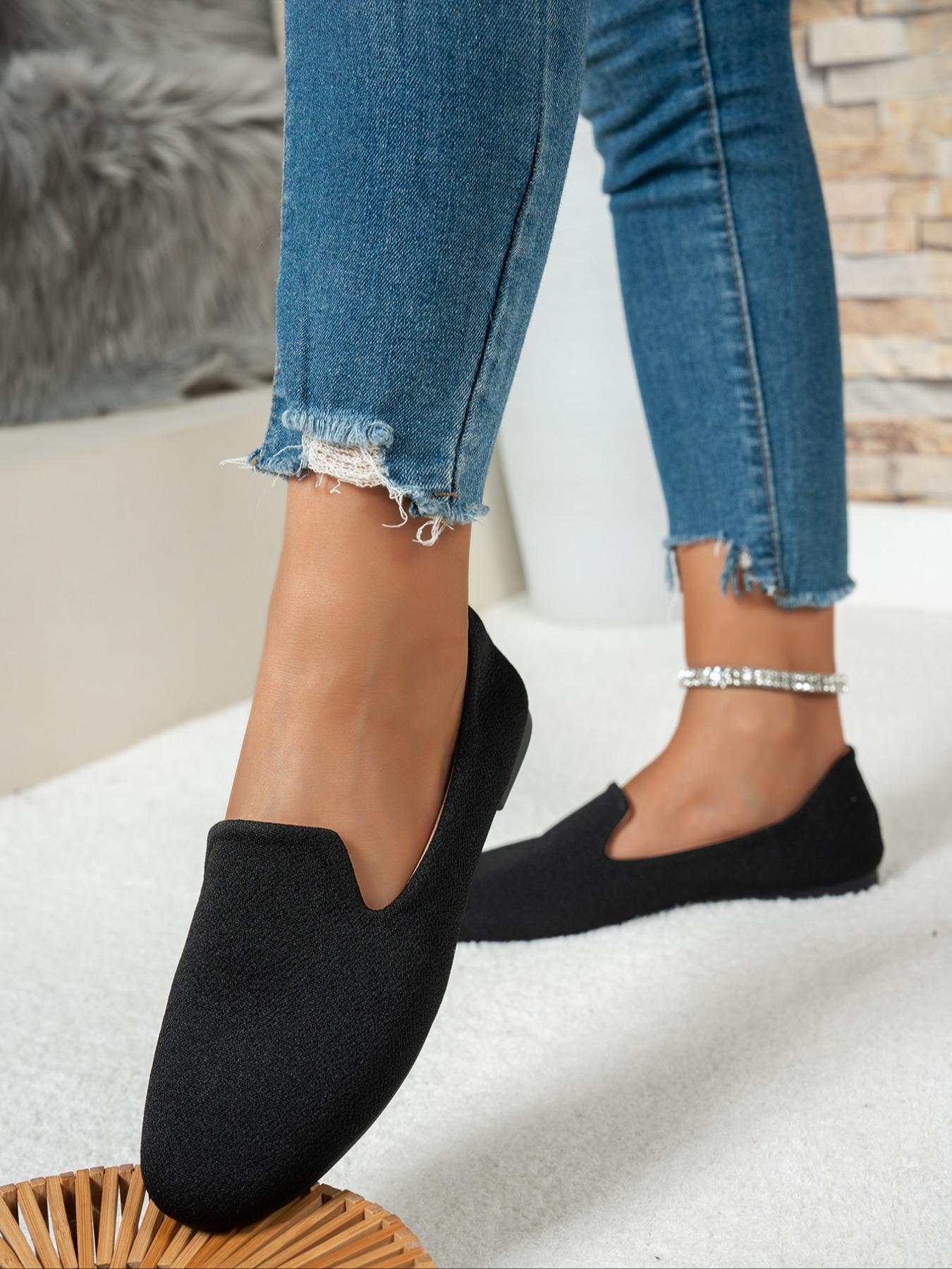 Women's Fashionable Bowknot Design Ankle Strap Flats, Casual Flats, Elegant Pointed Toe Flat Shoes for Party, Daily Clothing Decor for Women & Girls, Footwear