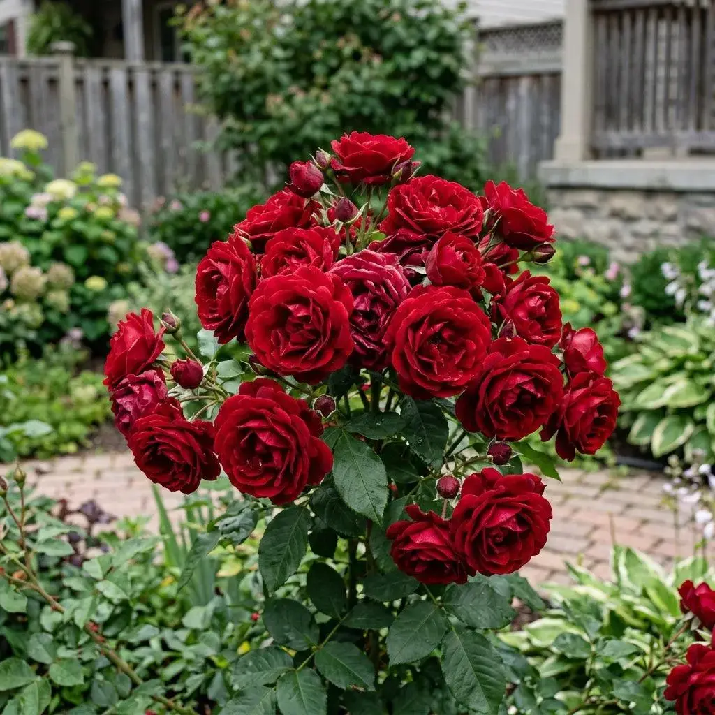 200 Red Rose Flower Seeds for Planting - High Germination, Easy Cultivation, Stunning Visual Appeal, Full Sun Tolerant for Home & Backyard Gardening