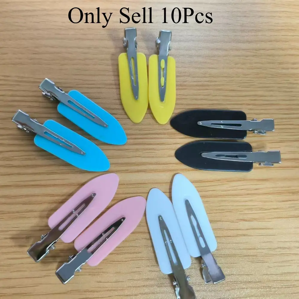 10pcs/set No Crease Basic Hair Clips for Women Girls, Hair Styling Makeup, No Bend Hairpins Barrettes, Fashion Hair Accessories