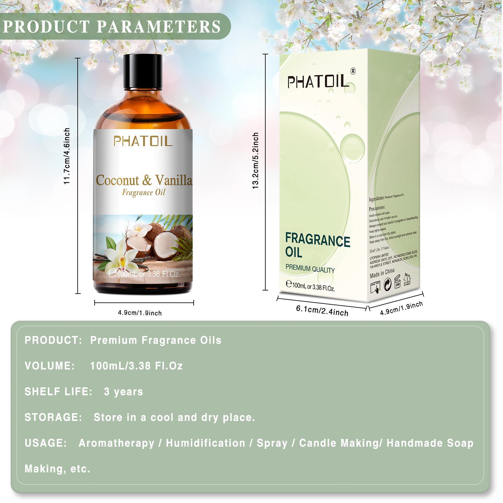 Coconut & Vanilla Essential Oil, 1 Count Pre-diluted Essential Oil for Diffuser & Humidifier, Scented Oils, Scented Home Fragrance, Fragrance Oil for Skin Care & Candles & Soaps Making, Room Scents, Healthcare, Aromatherapy Diffuser Oil