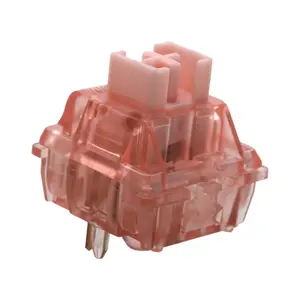 Gateron Ink Walk Pink Switch 50g Linear 5pins Pre-Lubed Box Switches for Mechanical Keyboard
