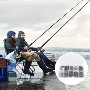 115pcs Fishing Connector Set, Quick Change Spinner, Durable & Efficient Design, Ideal for Anglers, Easy Installation, Perfect Gift Choice