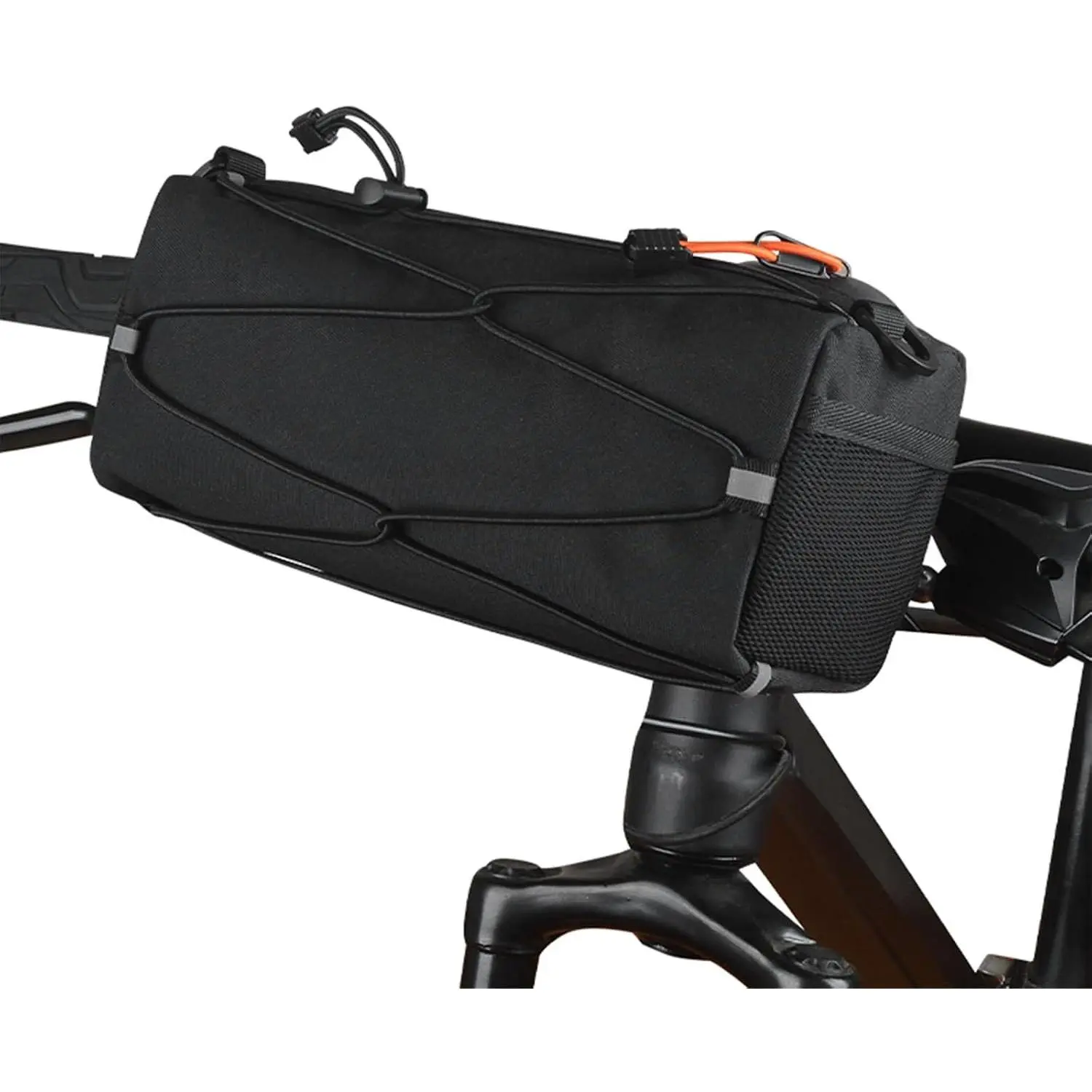 Multifunctional  Handlebar Bag - 2.4L   Frame Front Pouch, Convertible Handlebar to Crossbody Sling Bag, Minimalist Design for Mountain/Road Bikes