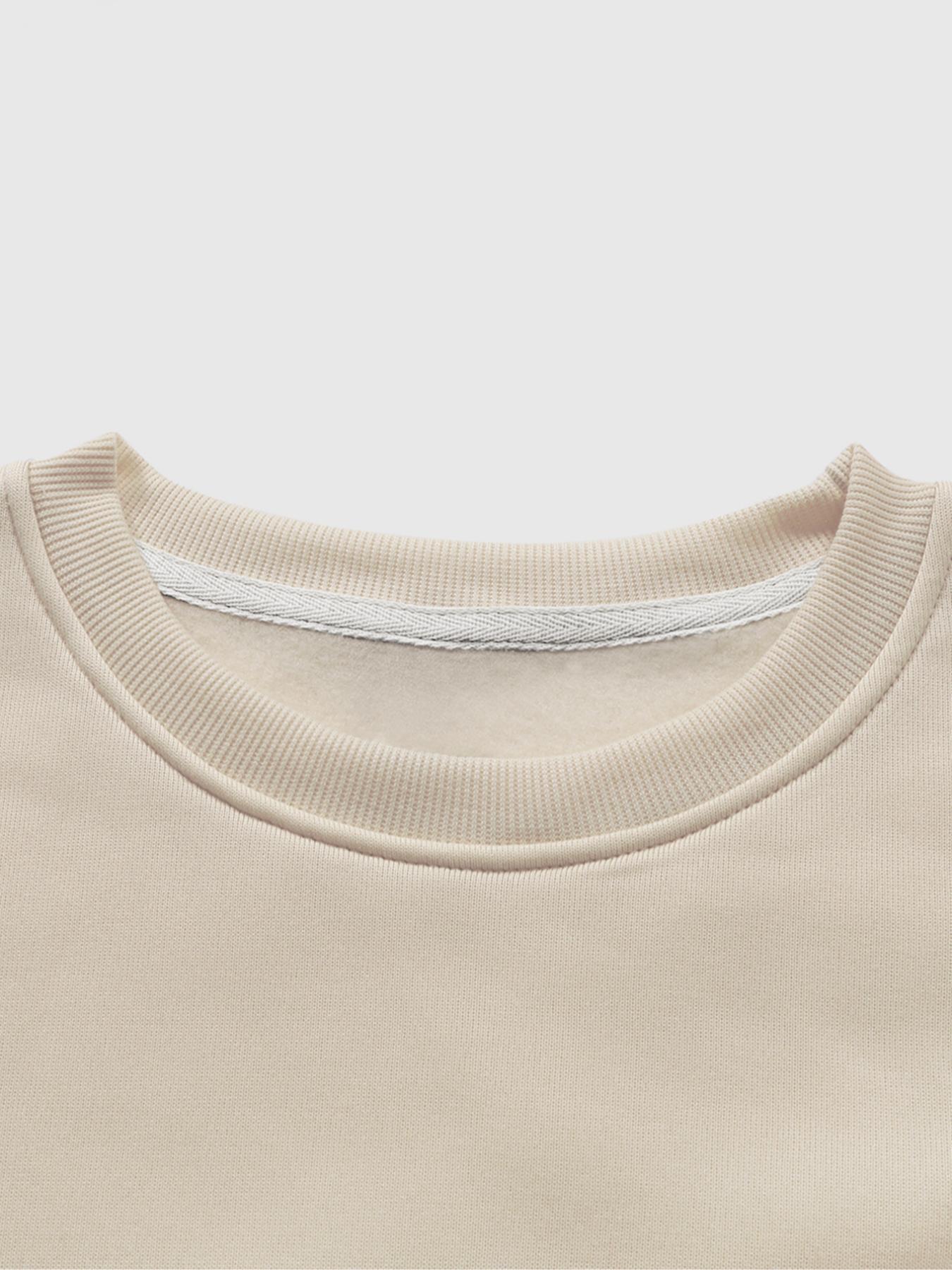 Women's Cartoon Mama Letter & Heart Print Pullover Sweatshirt, Casual Long Sleeve Crew Neck Pullover for Fall & Winter, Women's Clothes for Daily Wear