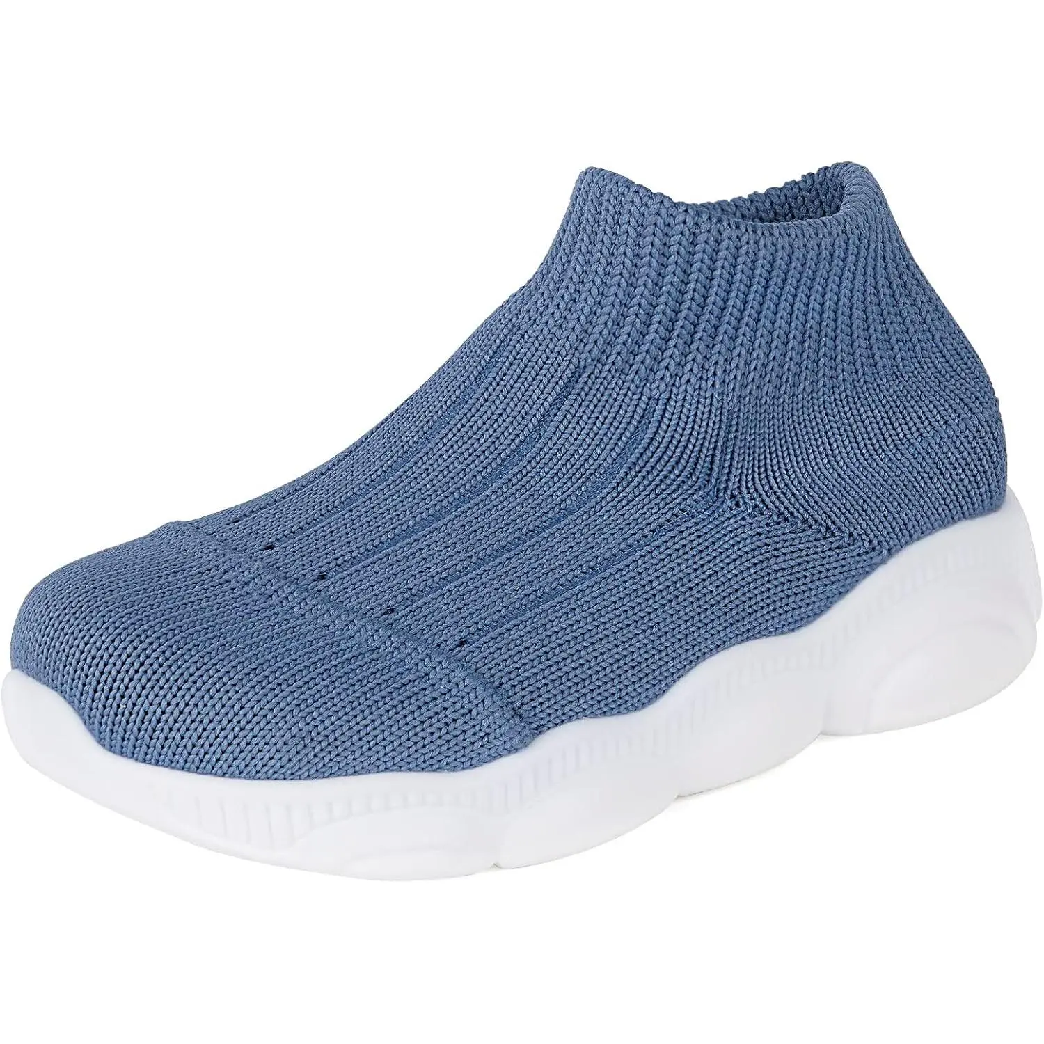 Unisex Toddler Bootie Shoes, Slip-On Infant Walker Footwear with Non-Slip Sole & Tooled Heels, Prop 65 Safe New Model Slipper Socks, Bootie Shoe, Slip-On Wear
